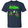 Leprechaun Driving Green Truck Cat St Patricks Day Gift T-Shirt & Hoodie | Teecentury.com