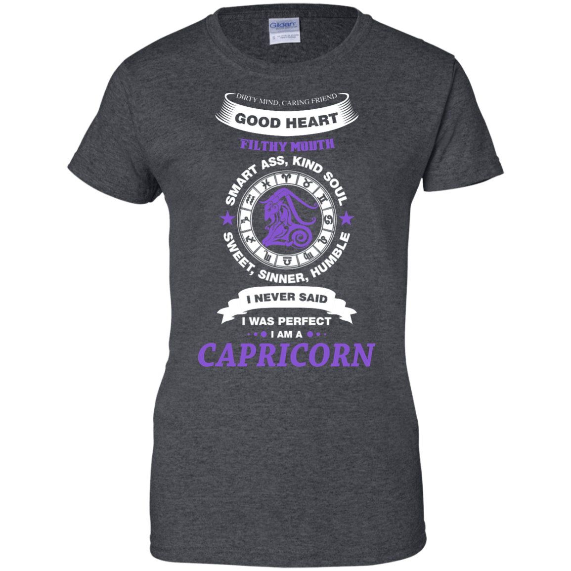 I Never Said I Was Perfect I Am A CAPRICORN T-Shirt & Hoodie | Teecentury.com