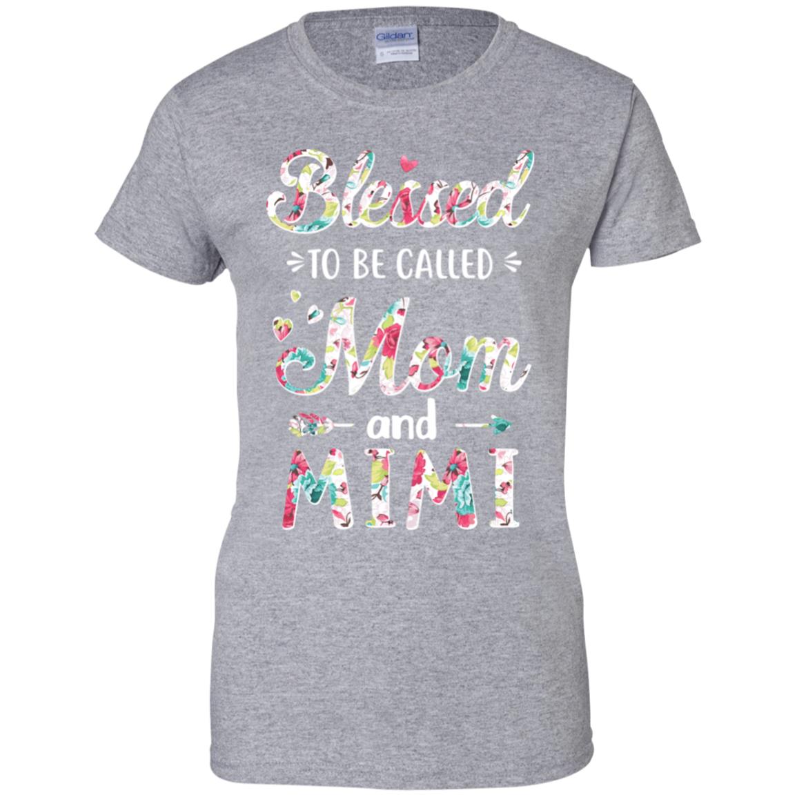 Mothers Day Gifts Blessed To Be Called Mom And Mimi T-Shirt & Hoodie | Teecentury.com