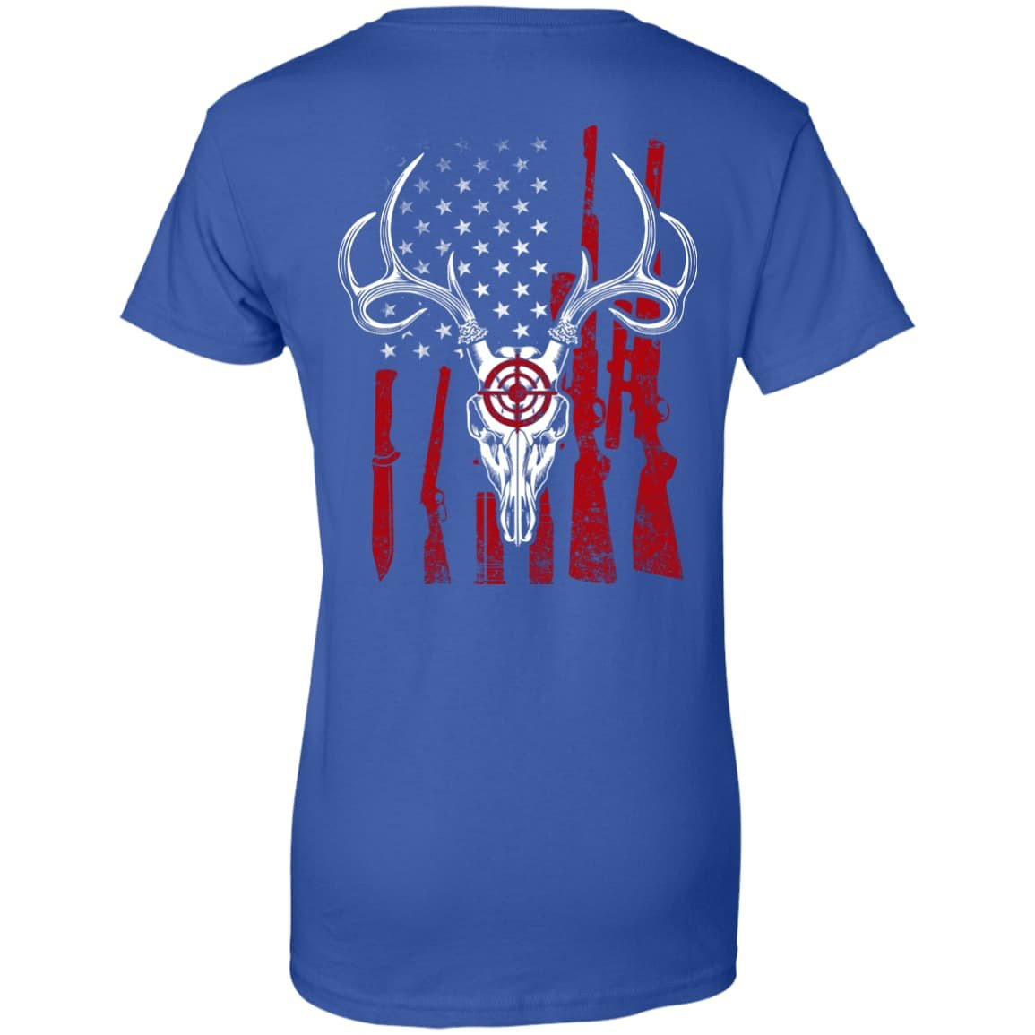 Deer Hunting American Flag T-Shirt & Hoodie | Teecentury.com