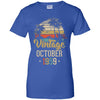Retro Classic Vintage October 1959 63th Birthday Gift T-Shirt & Hoodie | Teecentury.com