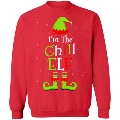 I'm The Chill Elf Family Matching Funny Christmas Group Gift T-Shirt & Sweatshirt | Teecentury.com