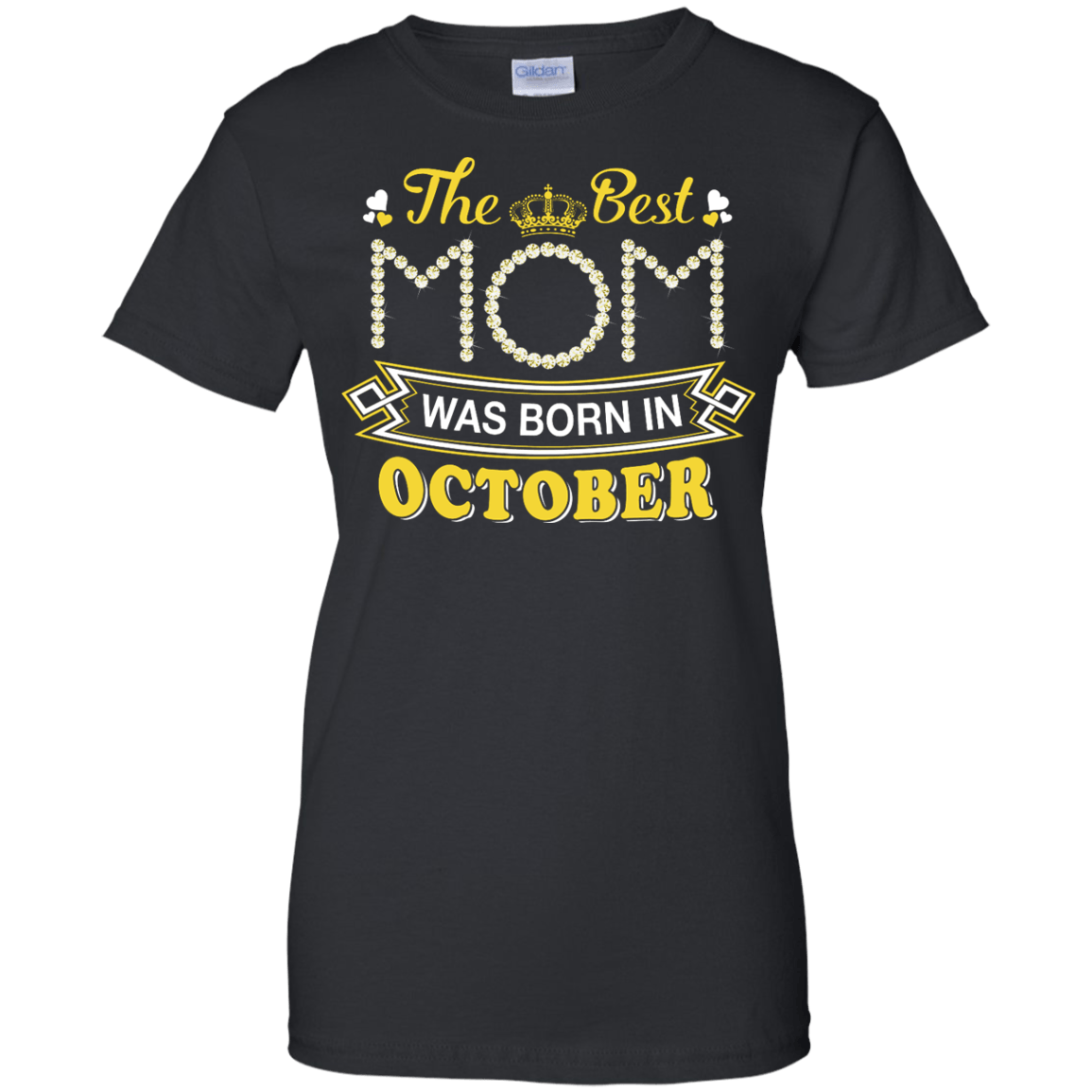 The Best Mom Was Born In October T-Shirt & Hoodie | Teecentury.com