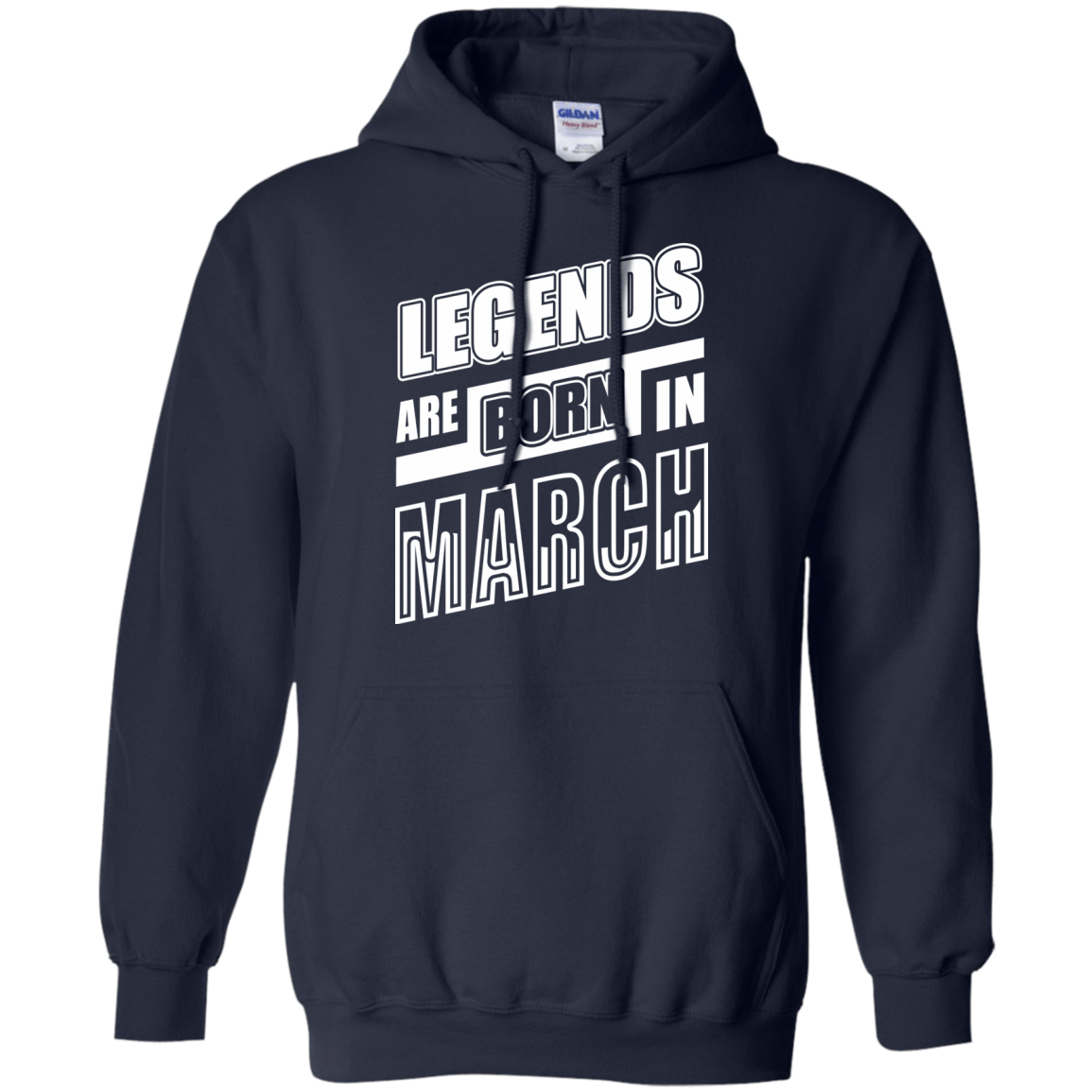 Legends are born in MARCH T-Shirt & Hoodie | Teecentury.com