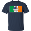 Shamrock Irish Ireland USA American Flag Gift T-Shirt & Hoodie | Teecentury.com