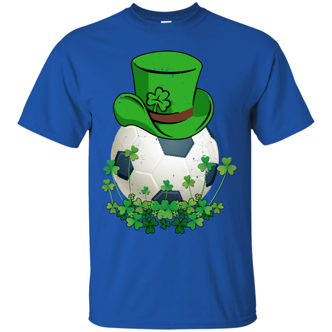 Shamrock Soccer Leprechaun St Patricks Day T-Shirt & Hoodie | Teecentury.com
