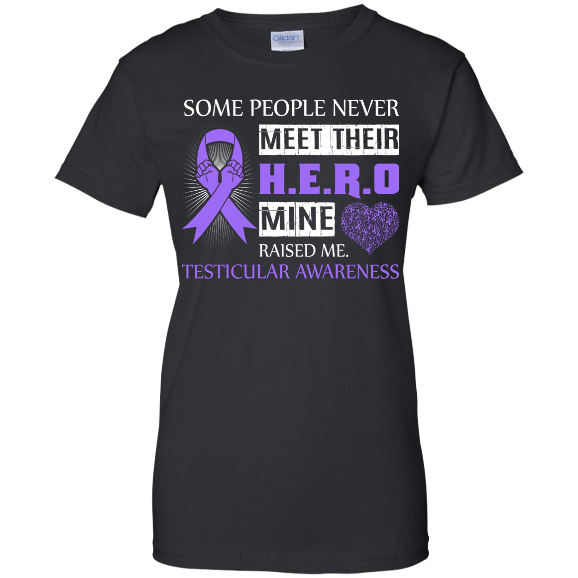 Testicular Awareness Some People Never Meet Hero T-Shirt & Hoodie | Teecentury.com