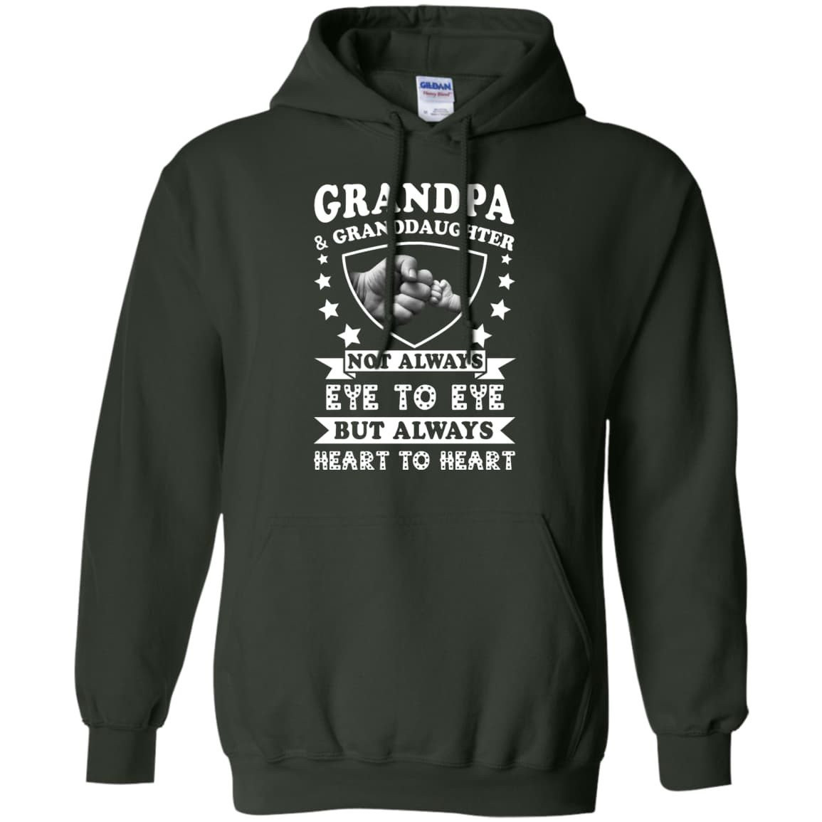 Grandpa And Granddaughter Not Always Eye To Eye T-Shirt & Hoodie | Teecentury.com