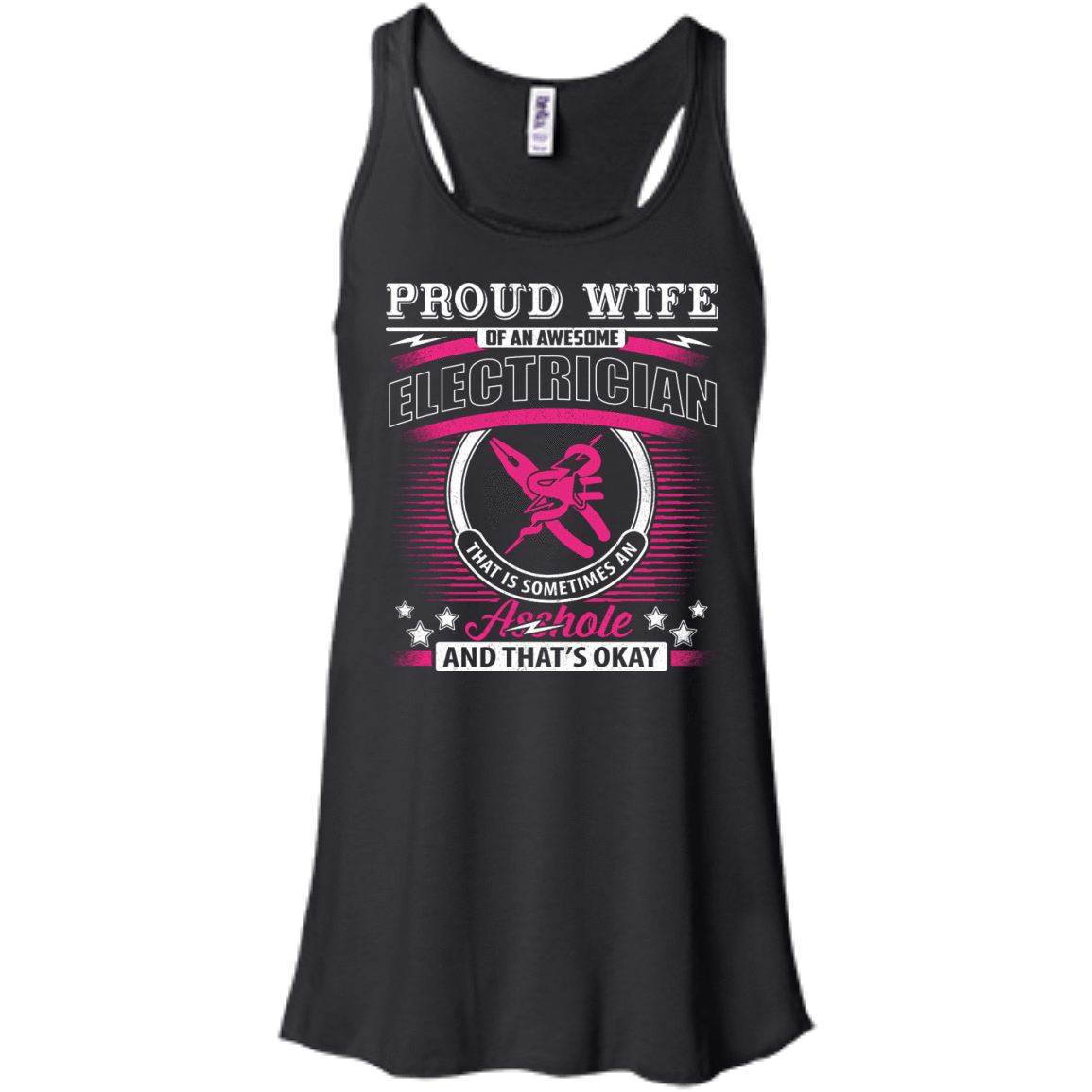 Proud Wife Of An Awesome Electrician T-Shirt & Hoodie | Teecentury.com