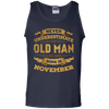 Never Underestimate An Old Man Who Was Born In November T-Shirt & Hoodie | Teecentury.com