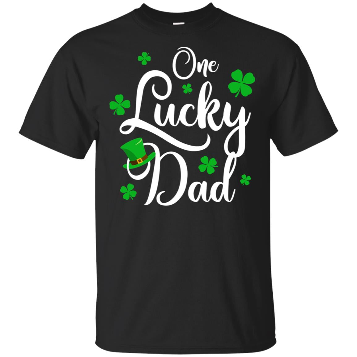 One Lucky Dad St Patricks Day For Daddy T-Shirt & Hoodie | Teecentury.com