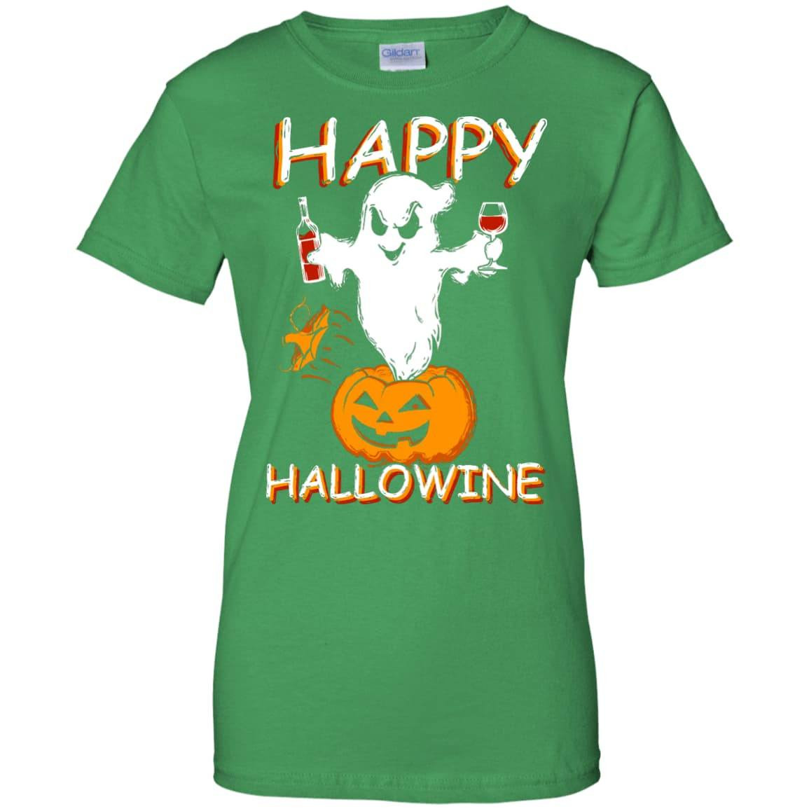 Happy Hallowine - Halloween Wine T-Shirt & Hoodie | Teecentury.com