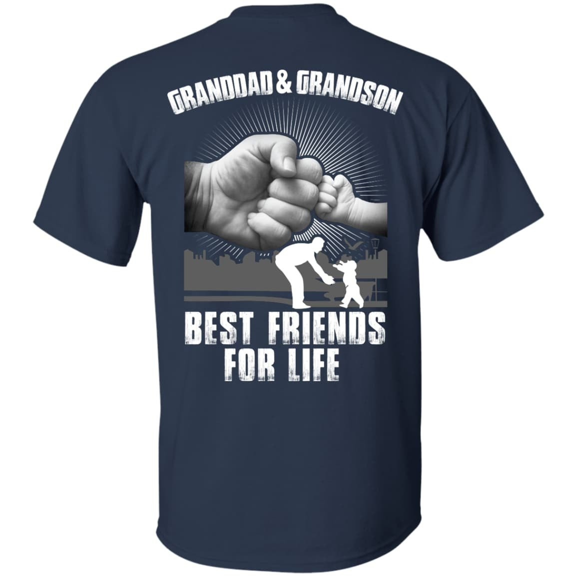 Granddad And Grandson Best Friends For Life T-Shirt & Hoodie | Teecentury.com