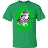 Siberian Husky St. Patrick's Day Clovers T-Shirt & Hoodie | Teecentury.com