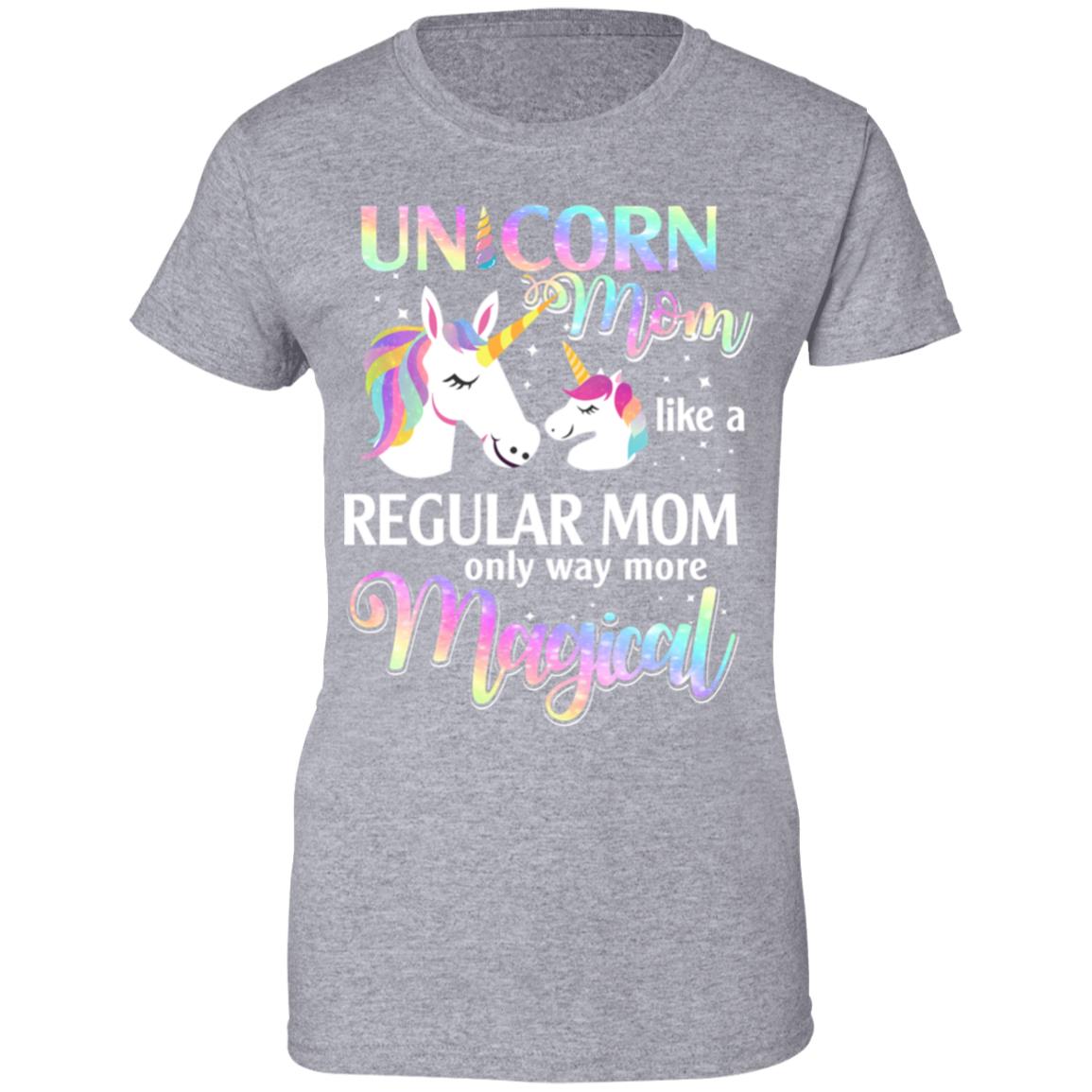 Mamacorn Unicorn Mom Like A Regular Mom Magical T-Shirt & Hoodie | Teecentury.com