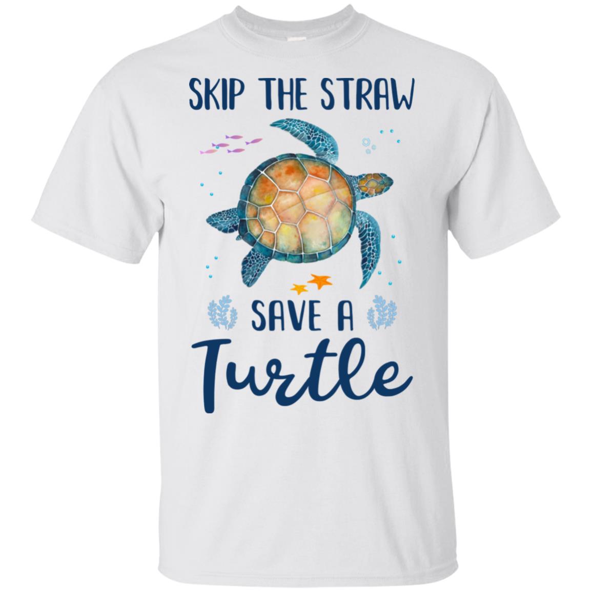 Skip A Straw Save A Turtle Save Turtles T-Shirt & Hoodie | Teecentury.com