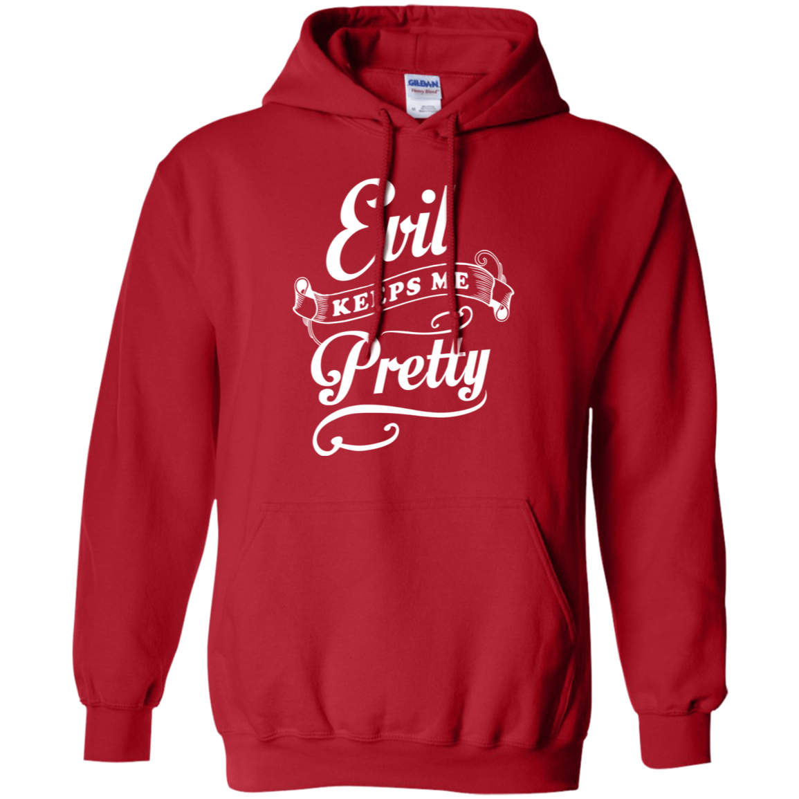 Evil Keeps Me Pretty T-Shirt & Tank Top | Teecentury.com