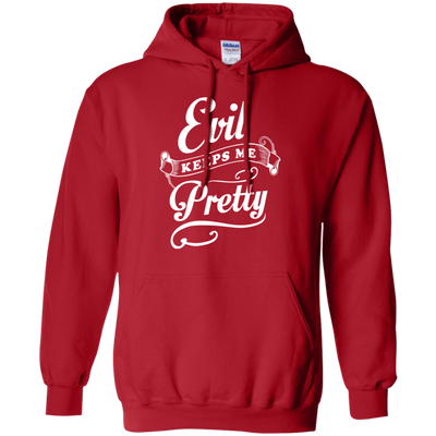 Evil Keeps Me Pretty T-Shirt & Tank Top | Teecentury.com