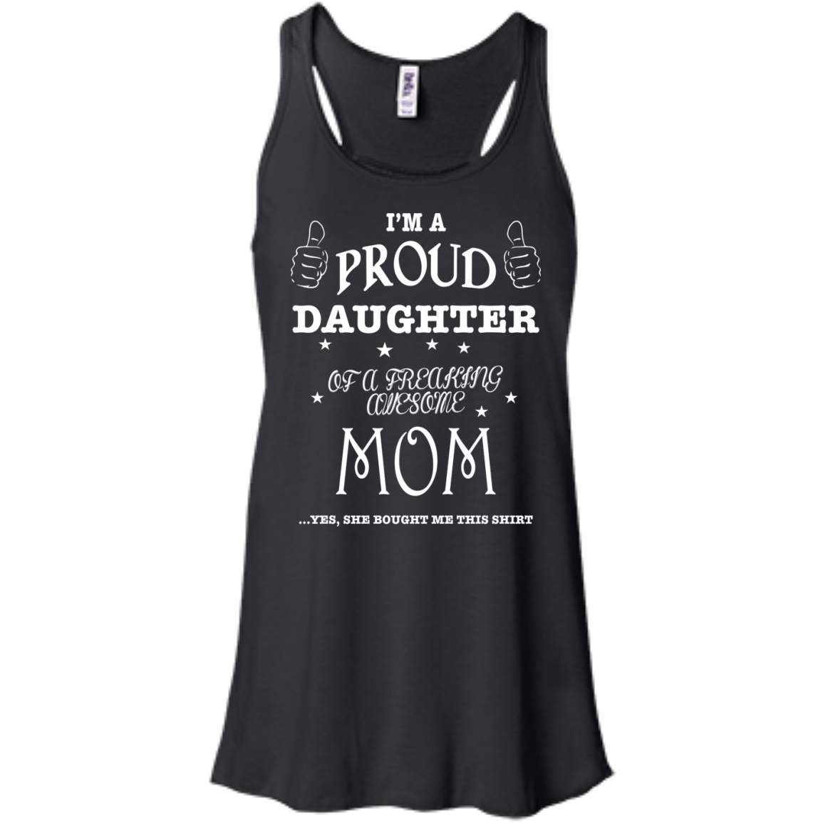 PROUD DAUGHTER OF AWESOME MOM T-Shirt & Hoodie | Teecentury.com