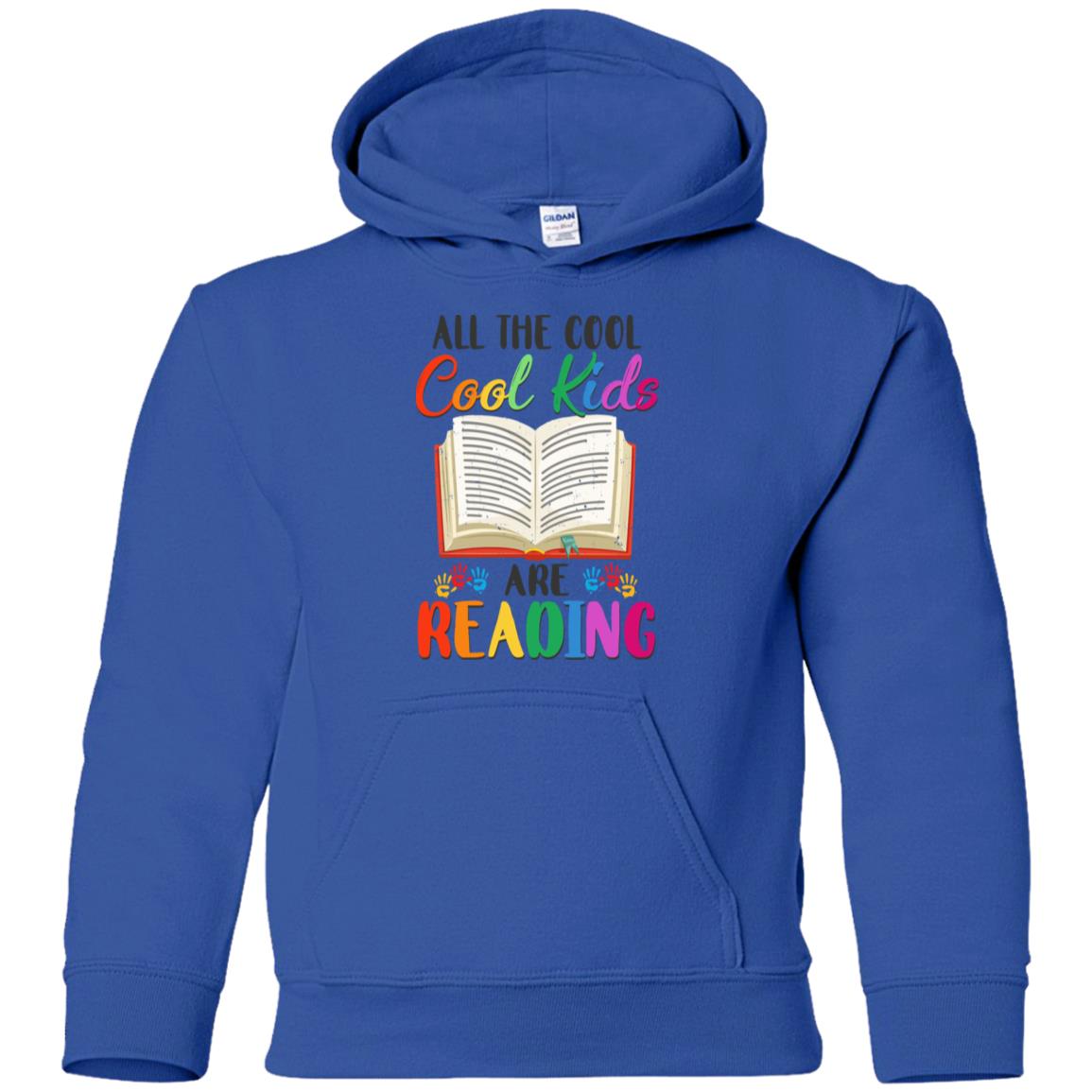 All The Cool Kids Are Reading Book Lover Gifts Youth Youth Shirt | Teecentury.com