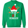 I'm The Cute Reindeer Matching Family Christmas T-Shirt & Sweatshirt | Teecentury.com