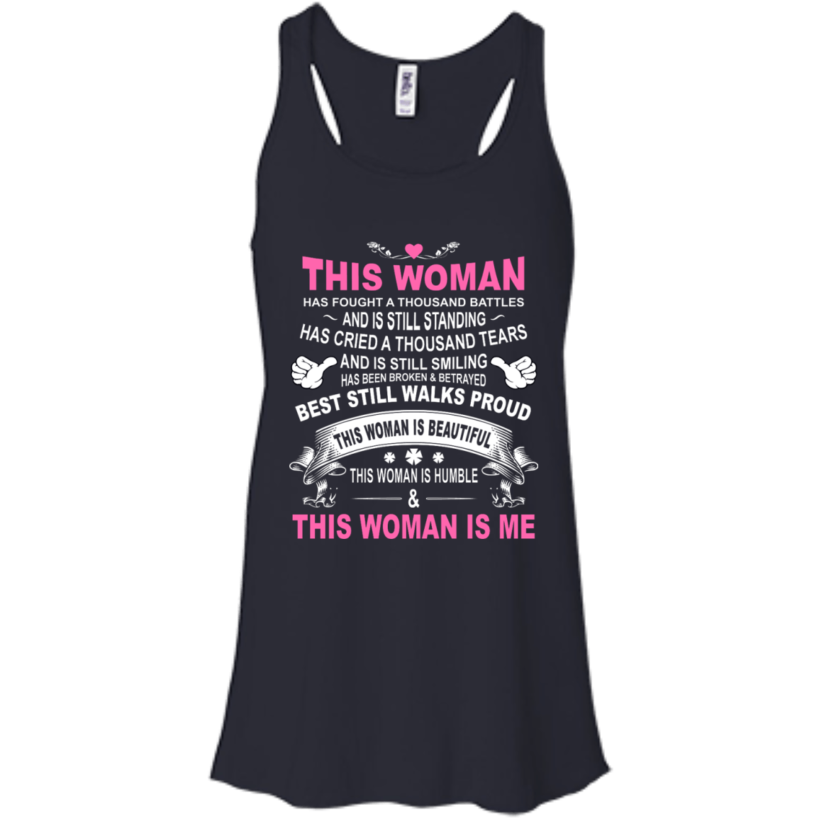 This Woman Has Fought A Thousand Battles This Woman Is Me T-Shirt & Tank Top | Teecentury.com