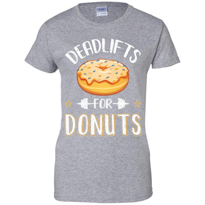 Deadlifts For Donuts Exercise Workout Motivation T-Shirt & Tank Top | Teecentury.com