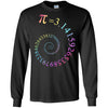 Pi Spiral Galaxy Color Math Pi Day T-Shirt & Hoodie | Teecentury.com