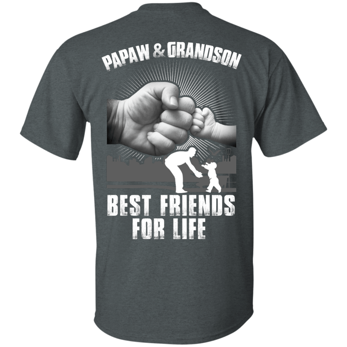 Papaw And Grandson Best Friends For Life T-Shirt & Hoodie | Teecentury.com