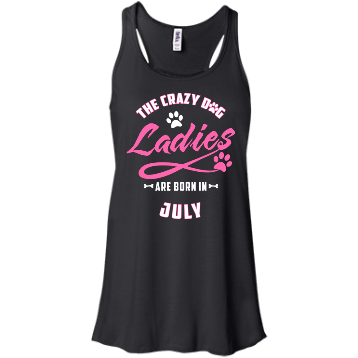 The Crazy Dog Ladies Are Born In July T-Shirt & Hoodie | Teecentury.com