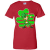 St Patricks Day Leprechaun Dabbing Dab American Flag T-Shirt & Hoodie | Teecentury.com