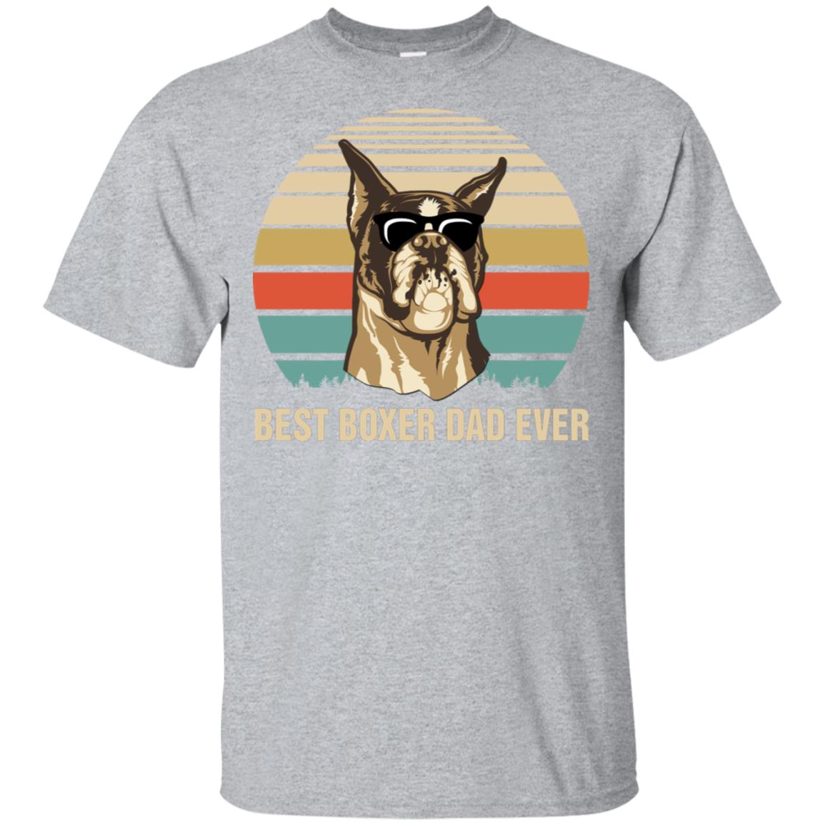 Vintage Boxer Dad Gifts Best Boxer Dad Ever T-Shirt & Hoodie | Teecentury.com