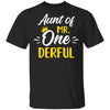 Aunt Of Mr Onederful 1st Birthday Party Costumes Gifts T-Shirt & Hoodie | Teecentury.com