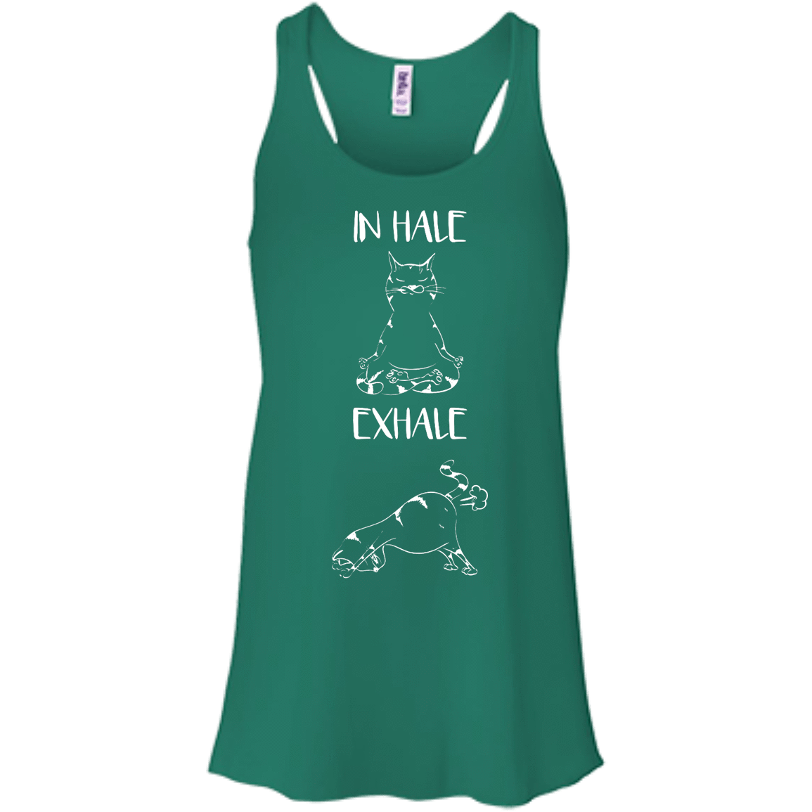 Yoga Cat Inhale Exhale T-Shirt & Hoodie | Teecentury.com