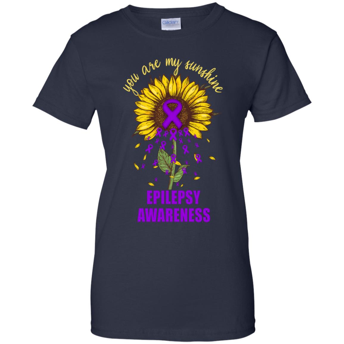 You Are My Sunshine Epilepsy Awareness T-Shirt & Hoodie | Teecentury.com