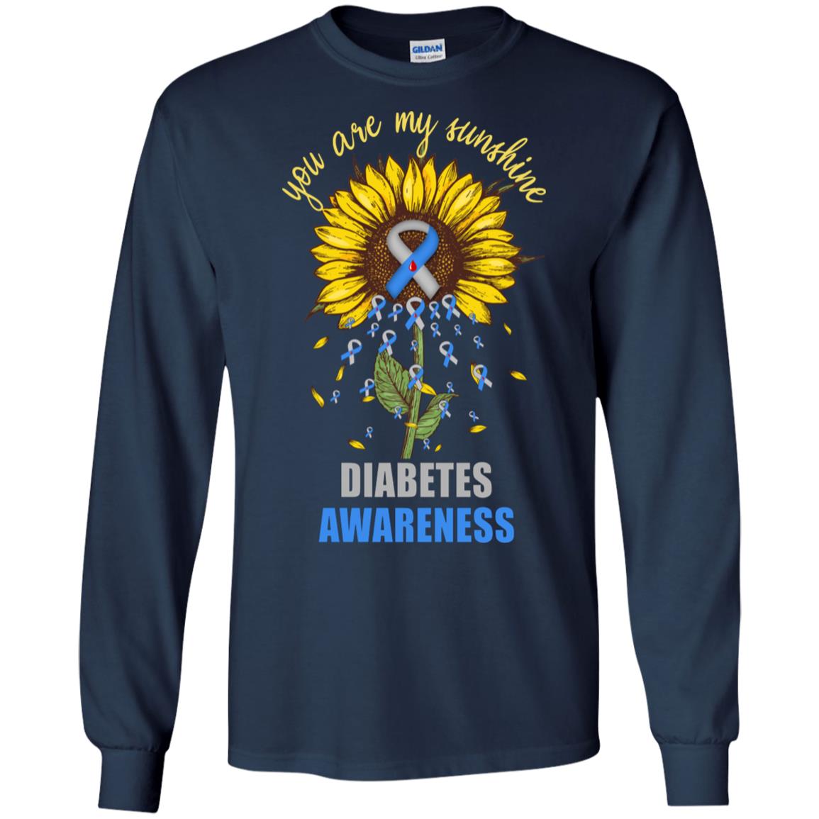 You Are My Sunshine Diabetes Awareness T-Shirt & Hoodie | Teecentury.com