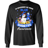 In November We Wear Blue Diabetes Awareness Support Gifts T-Shirt & Hoodie | Teecentury.com