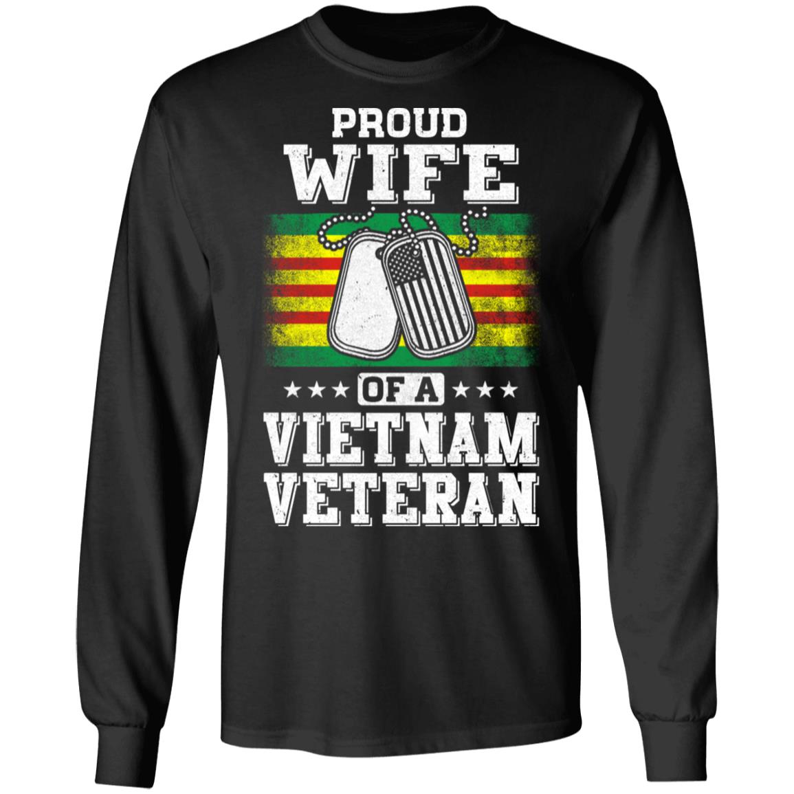Proud Wife Of A VietNam Veteran Husband T-Shirt & Hoodie | Teecentury.com