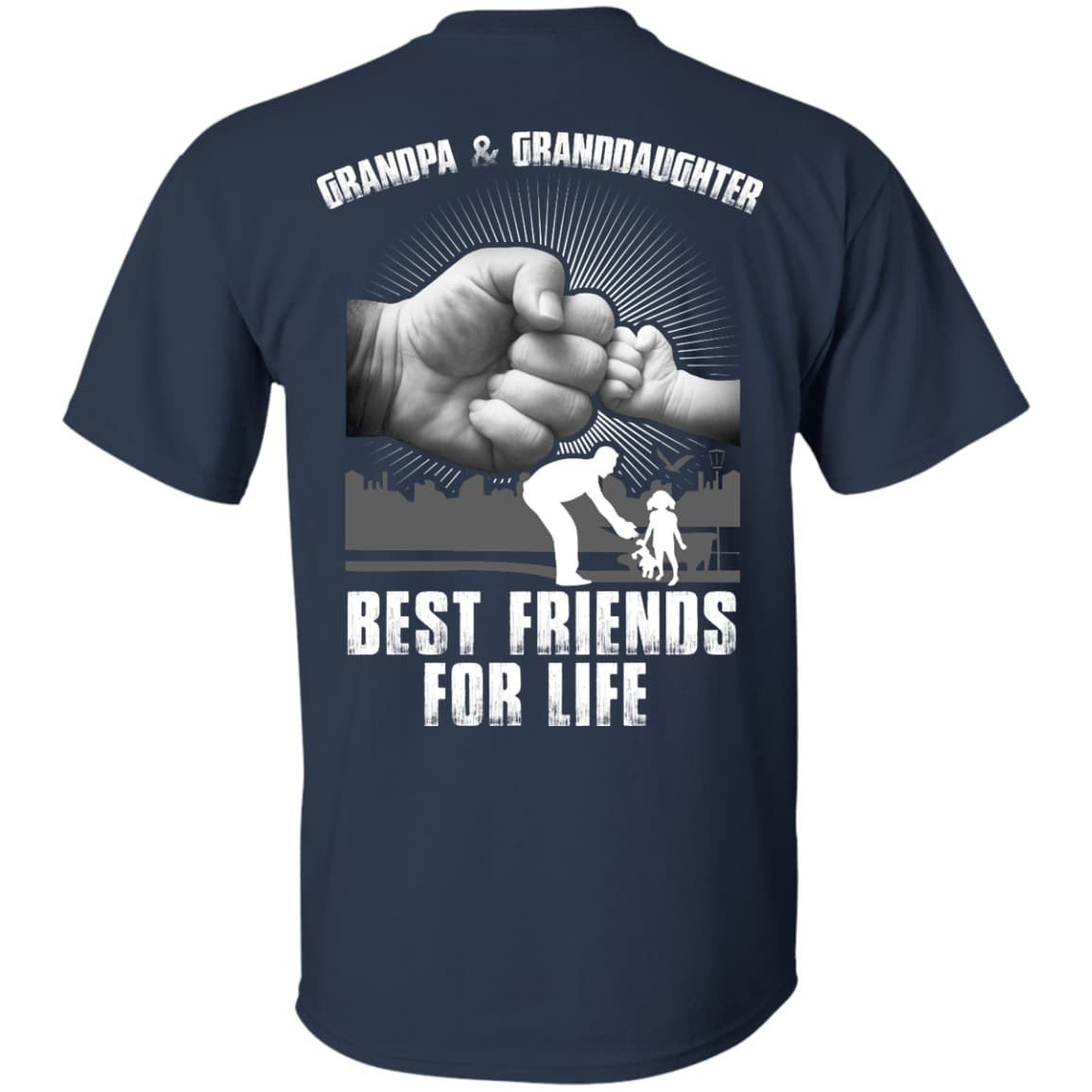 Grandpa And Granddaughter Best Friends For Life T-Shirt & Hoodie | Teecentury.com