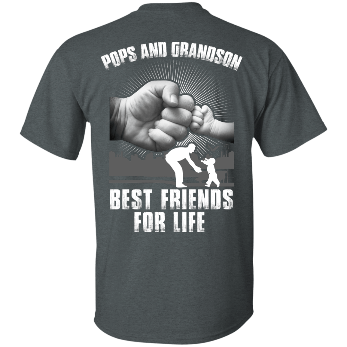 Pops And Grandson Best Friends For Life T-Shirt & Hoodie | Teecentury.com