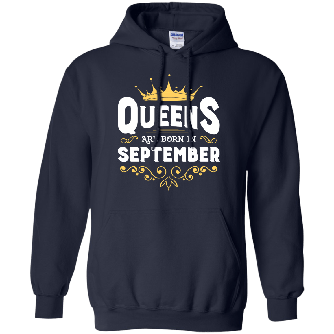 Queens Are Born In September T-Shirt & Hoodie | Teecentury.com