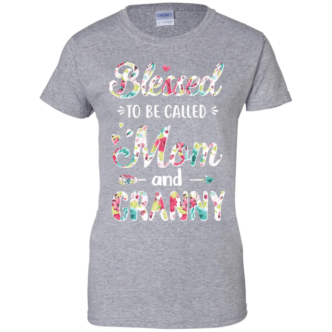 Mothers Day Gifts Blessed To Be Called Mom And Granny T-Shirt & Hoodie | Teecentury.com