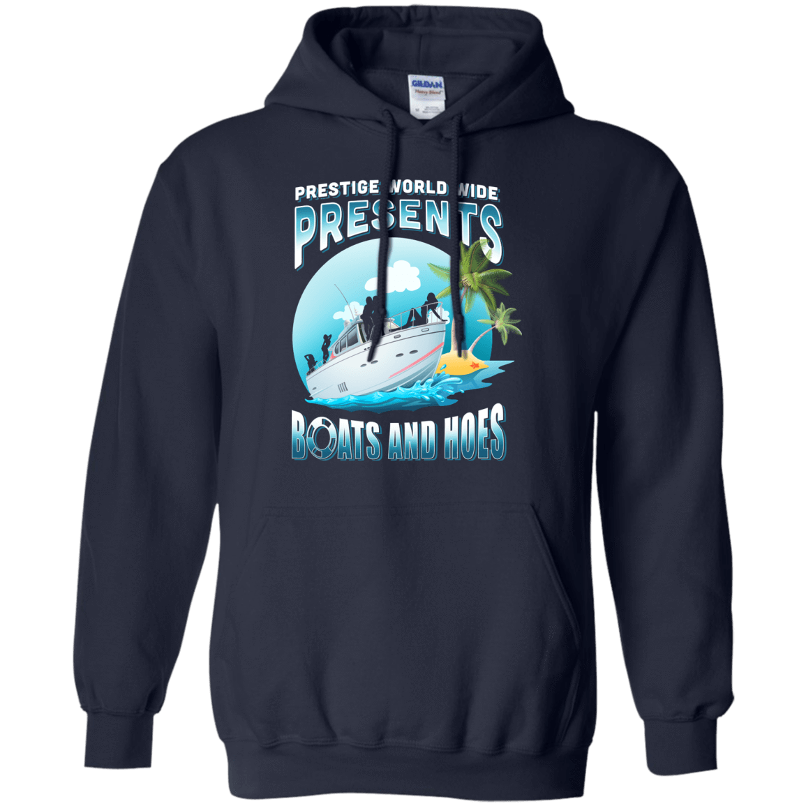 Prestige Worldwide Present Boats And Hoes T-Shirt & Hoodie | Teecentury.com