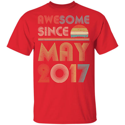 Awesome Since May 2017 Vintage 5th Birthday Gifts Youth Youth Shirt | Teecentury.com