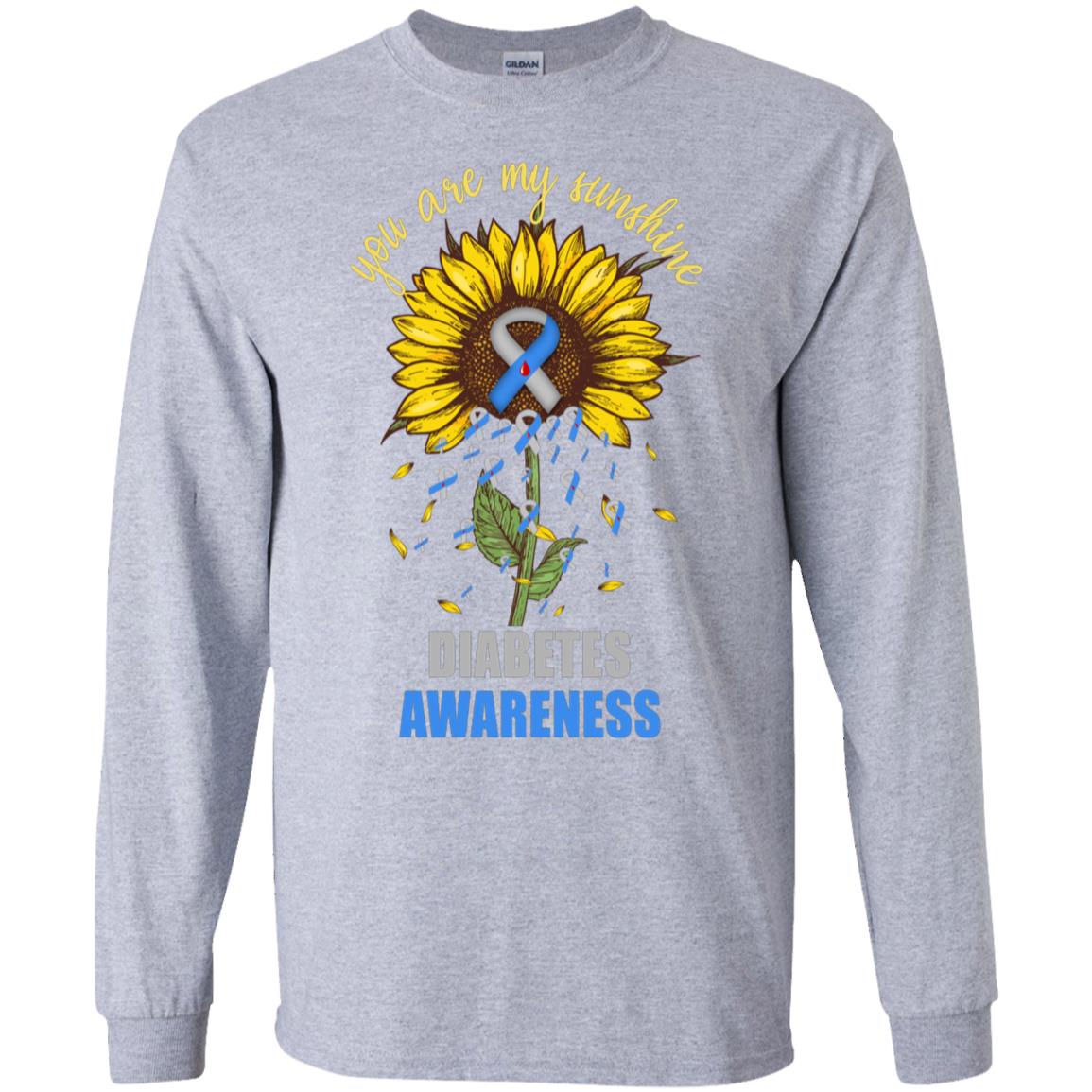 You Are My Sunshine Diabetes Awareness T-Shirt & Hoodie | Teecentury.com