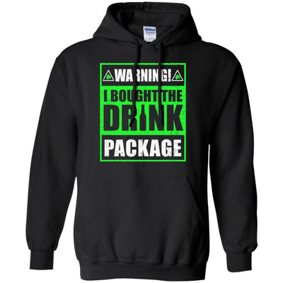 Warning I Bought The Drink Package St Patricks Day T-Shirt & Hoodie | Teecentury.com