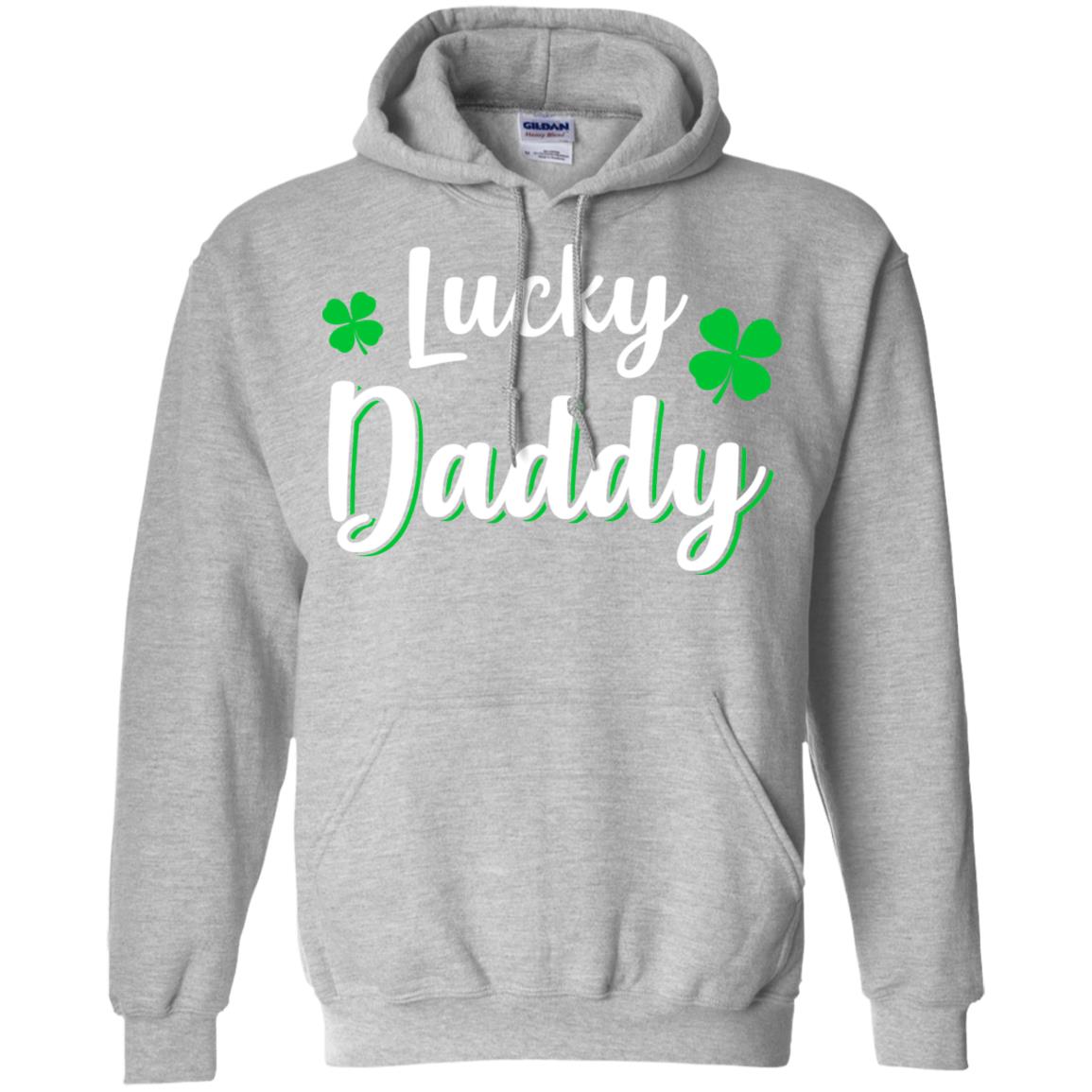 Luckiest Lucky Daddy St Patricks Day T-Shirt & Hoodie | Teecentury.com