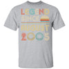 Legend Since August 2005 Vintage 17th Birthday Gifts T-Shirt & Hoodie | Teecentury.com