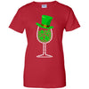 Shamrock Wine Glass Top Hat St Patrick's Day Gift T-Shirt & Hoodie | Teecentury.com