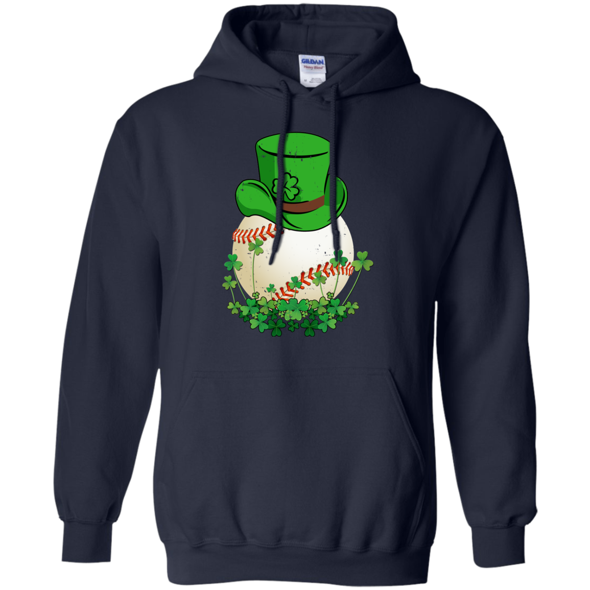 Shamrock Baseball Leprechaun St Patricks Day T-Shirt & Hoodie | Teecentury.com